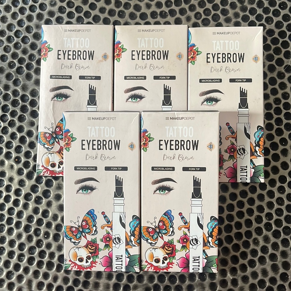 Tattoo Eyebrow Microblading Pen in Dark Brown